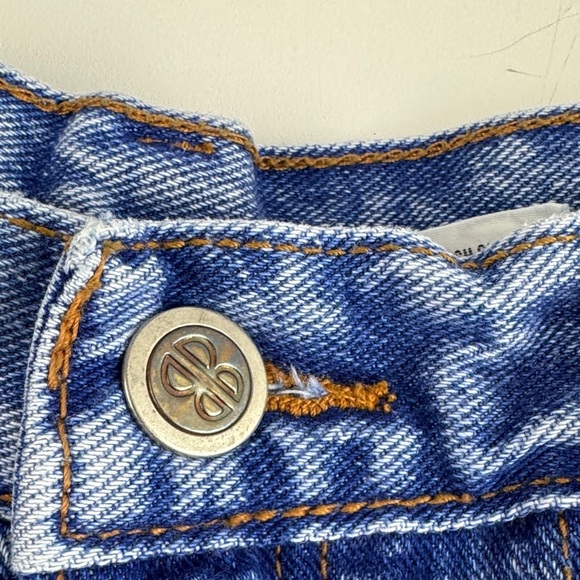 Vintage Women's Bill Blass Pleated High Waist Tapered Leg Mom Jeans - Picture 10 of 12